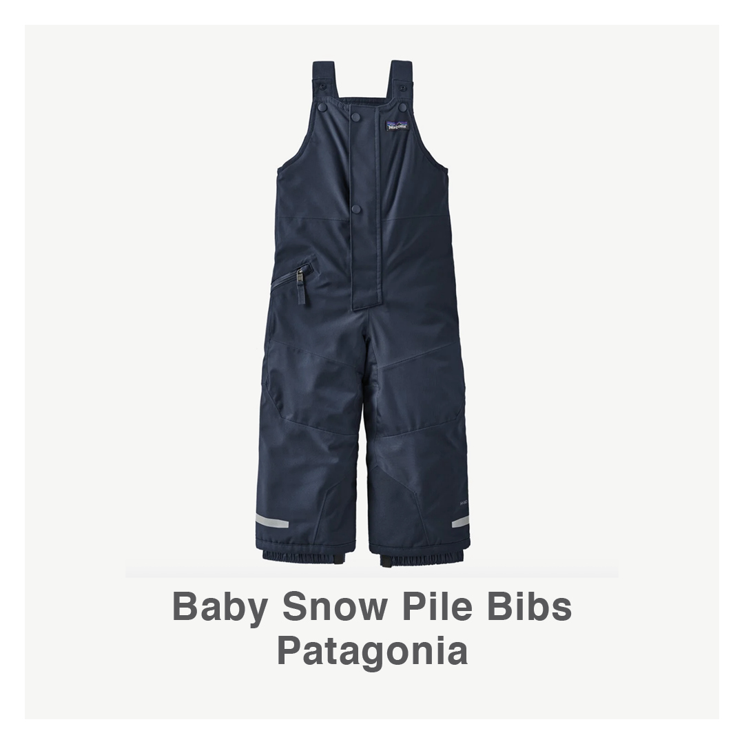 Salopette da neve pantaloni da sci per bambino Patagonia