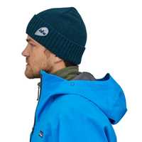 Berretti - Crater blue - Unisex - Berretto lana Brodeo Beanie  Patagonia