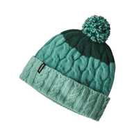 Berretti - Glacier Stripe: Vjosa Green - Unisex - Ws Pom Beanie  Patagonia