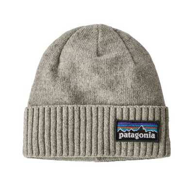 Berretti - P-6 logo: drifter grey - Unisex - Berretto lana Brodeo Beanie  Patagonia