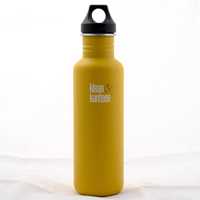 Borracce - Giallo - Unisex - 800 ml Borraccia Acciaio  KleanKanteen