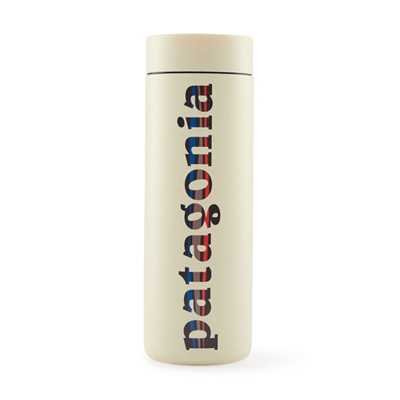 Borracce - White - Unisex - Patagonia 73 Text 16oz 360 Traveler Sandstone White  Patagonia