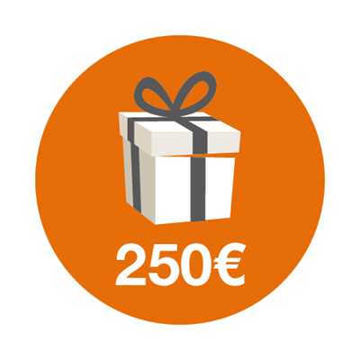 Buono regalo da 250 euro