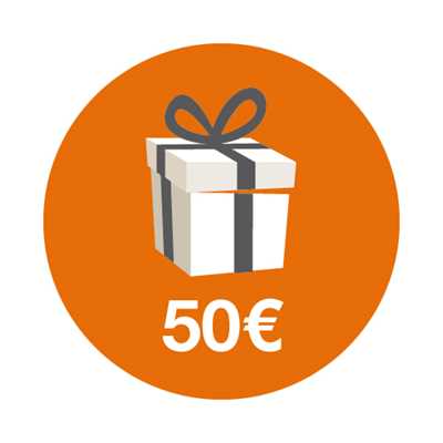 Buono regalo da 50 euro