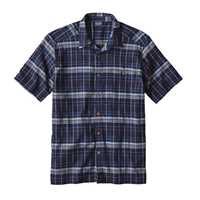 Camicie - Abyss: Navy Blue - Uomo - Camicia maniche corte uomo Ms A/C Shirt  Patagonia