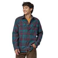 Camicie - Belay Blue - Uomo - Camicia uomo Ms Long Sleeved Organic Cotton Midweight Fjord Flannel Shirt  Patagonia