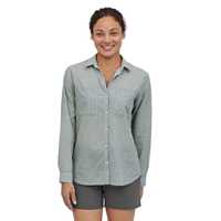 Camicie - Berlin blue - Donna - Camicia donna Ws LW A/C L/S Shirt  Patagonia