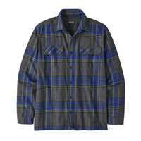 Camicie - Black - Uomo - Camicia uomo Ms Long Sleeved Organic Cotton Midweight Fjord Flannel Shirt  Patagonia