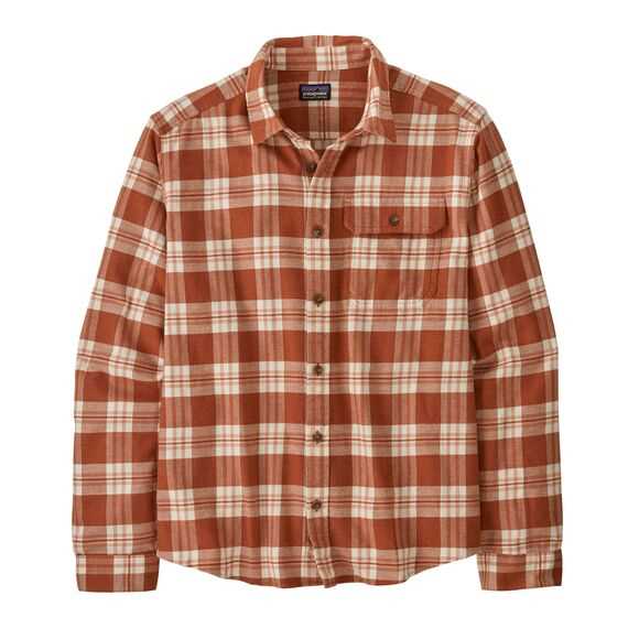 Camicie - Beeswax Tan - Uomo - Ms L/S LW Fjord Flannel Shirt  Patagonia