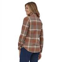 Camicie - Dusky brown - Donna - Camicia flanella donna Ws L/S Organic Cotton MW Fjord Flannel Shirt Cotone Patagonia