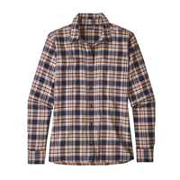 Camicie - Helper Small: Classic Navy - Donna - Camicia donna Ws L/S Catbells Shirt  Patagonia