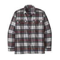 Camicie - Ink Black - Uomo - Camicia uomo Ms Long Sleeved Organic Cotton Midweight Fjord Flannel Shirt  Patagonia