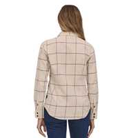 Camicie - Natural - Donna - Camicia flanella donna Ws L/S Organic Cotton MW Fjord Flannel Shirt Cotone Patagonia