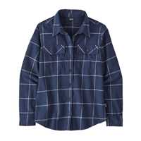 Camicie - New navy - Donna - Camicia flanella donna Ws L/S Organic Cotton MW Fjord Flannel Shirt Cotone Patagonia