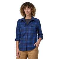 Camicie - New navy - Donna - Camicia flanella donna Ws L/S Organic Cotton MW Fjord Flannel Shirt Cotone Patagonia