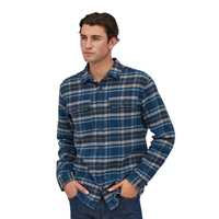 Camicie - New navy - Uomo - Camicia uomo Ms Long-Sleeved Fjord Flannel Shirt  Patagonia
