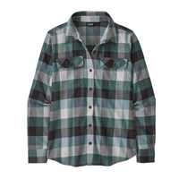 Camicie - Nouveau Green - Donna - Camicia flanella donna Ws L/S Organic Cotton MW Fjord Flannel Shirt  Patagonia