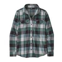 Camicie - Nouveau Green - Donna - Camicia flanella donna Ws L/S Organic Cotton MW Fjord Flannel Shirt Cotone Patagonia