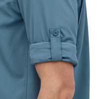Camicie - Pigeon blue - Uomo - Camicia uomo Ms Long-Sleeved self-guided hike shirt  Patagonia