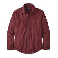 Camicie - Prime molten lava - Uomo - Ms L/S Pima Cotton Shirt  Patagonia