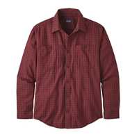 Camicie - Prime molten lava - Uomo - Ms L/S Pima Cotton Shirt  Patagonia