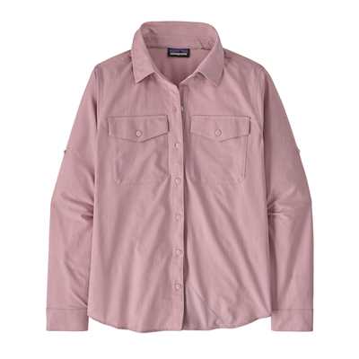 Camicie - Quiet Violet - Donna - Ws L/S Self Guided Sun Shirt  Patagonia