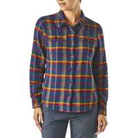 Camicie - Rebel: Arrow Red - Donna - Ws Long-Sleeved Fjord Flannel Shirt  Patagonia