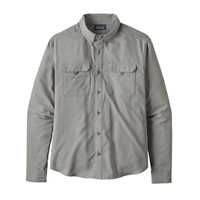 Camicie - Salt grey - Uomo - Camicia uomo Ms Long-Sleeved self-guided hike shirt  Patagonia