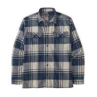 Camicie - Smolder Blue - Uomo - Camicia uomo Ms Long Sleeved Organic Cotton Midweight Fjord Flannel Shirt  Patagonia