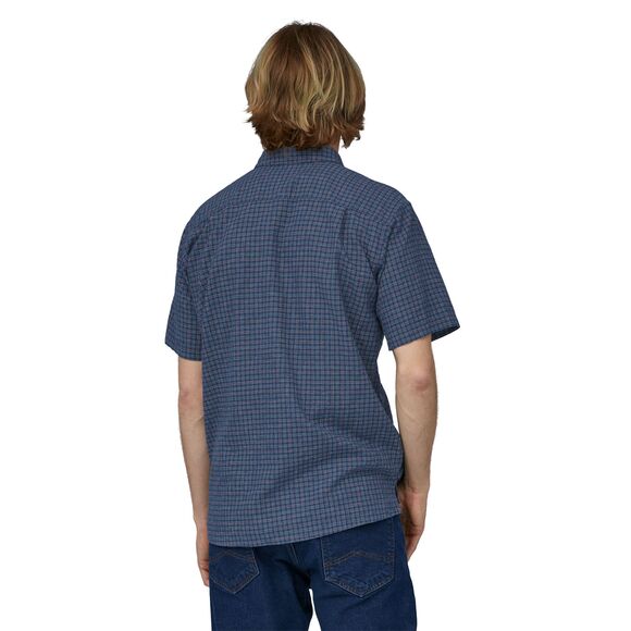 Camicie di Jeans a Maniche Corte da Uomo Camicia abbottonata Retro Summer Regular Fit Top Camicie di Jeans alla Moda