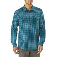 Camicie - Summit: Big Sur Blue - Uomo - Camicia Ms LS High Moss Shirt  Patagonia