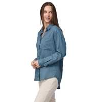Camicie - Utility Blue - Donna - Ws LW A/C Buttondown  Patagonia