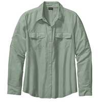 Camicie - Verde - Donna - Womens Long-Sleeved Overcast Shirt  Patagonia