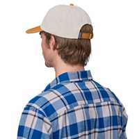 Cappellini - Birch White - Unisex - P-6 Label Trad Cap  Patagonia