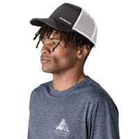 Cappellini - Black - Unisex - Duckbill Trucker Hat  Patagonia