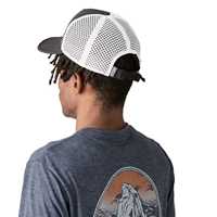 Cappellini - Black - Unisex - Duckbill Trucker Hat  Patagonia