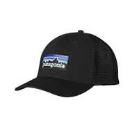 Cappellini - Black - Uomo - P-6 Logo Trucher Hat  Patagonia