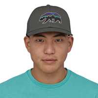 Cappellini - Forge Grey - Unisex - Fitz Roy Bear Trucker Hat  Patagonia
