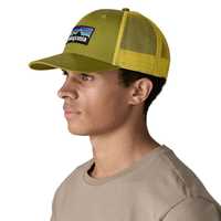 Cappellini - Graze Green - Unisex - P-6 Logo Trucker Hat  Patagonia