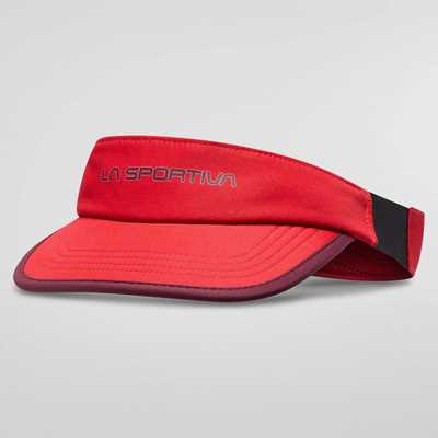 Cappellini - Mountain Red Black - Unisex - Skyline Visor  La Sportiva
