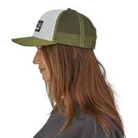 Cappellini - Palo green - Unisex - Cappellino P-6 Logo Trucker Hat  Patagonia