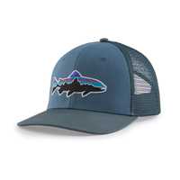 Cappellini - Pigeon blue - Uomo - Fitz Roy Trout Trucker Hat  Patagonia