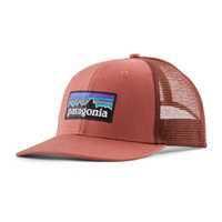 POS-WBF25_38289_PTRE Cappellini - Potters Red - Unisex - P-6 Logo Trucker Hat  Patagonia