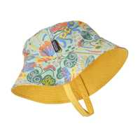 Cappellini - Rinsed Green - Bambino - Baby Sun Bucket Hat  Patagonia
