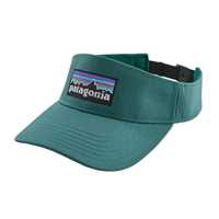 Cappellini - Tasmanian teal - Unisex - P-6 Logo Visor  Patagonia