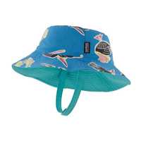 Cappellini - Vessel Blue - Bambino - Cappello bambino Baby Sun Bucket Hat  Patagonia
