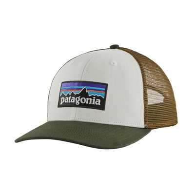 Cappellini - White - Unisex - Cappellino P-6 Logo Trucker hat  Patagonia