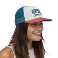 Cappellini - White - Unisex - Fitz Roy HorizontTrucker Hat  Patagonia