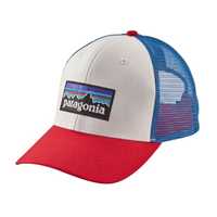 Cappellini - White w - Uomo - P-6 Logo Trucher Hat  Patagonia