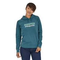 Felpe - Abalone blue - Donna - Felpa donna Ws P-6 Logo Organic Hoody  Patagonia